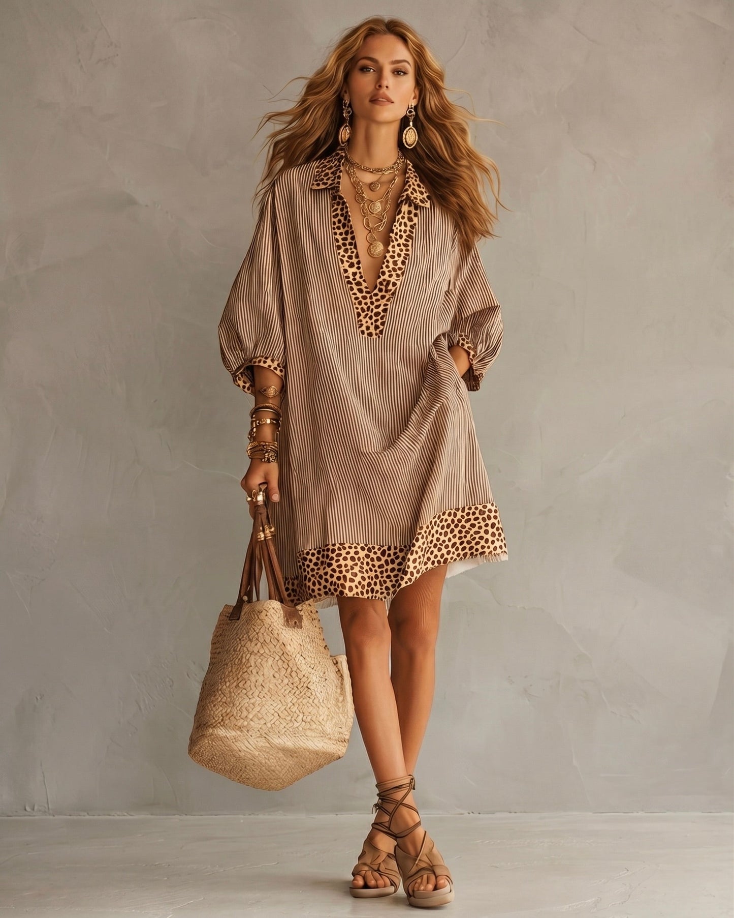 Vestido leopardo - Carmen