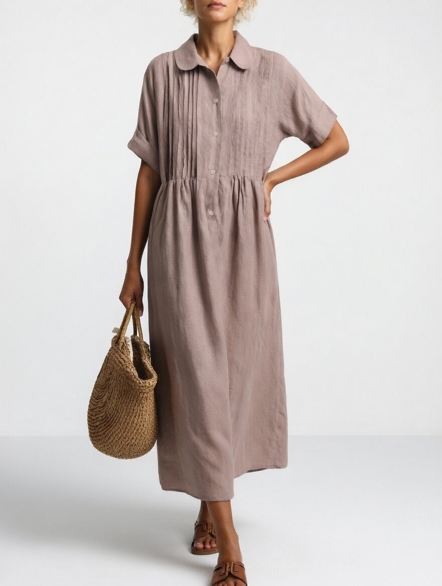 Lysandra | Vestido Camisero Ligero y de Verano
