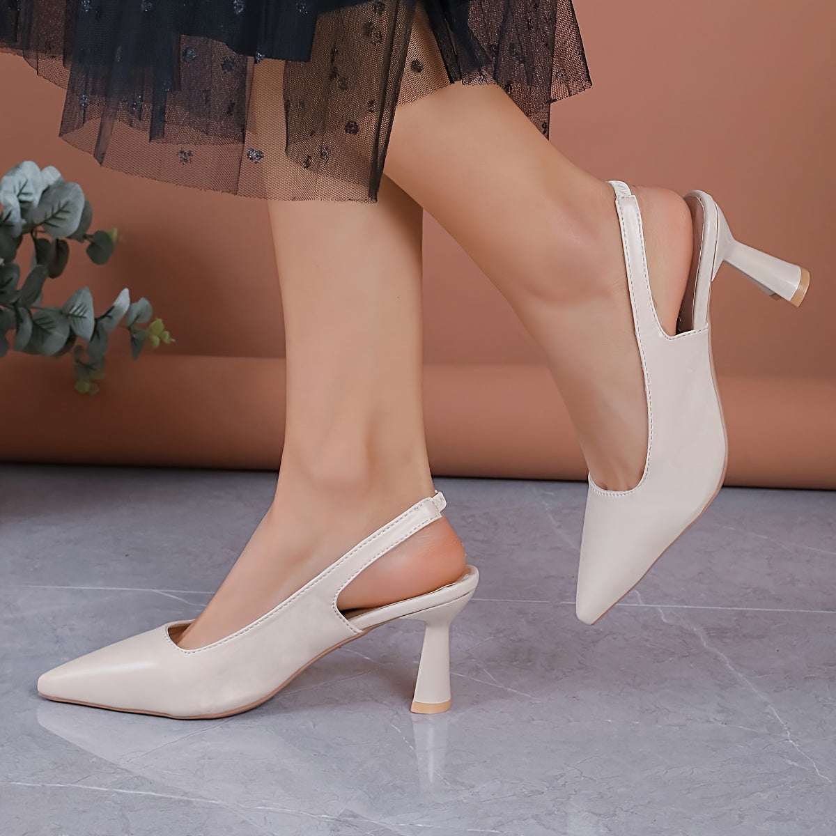 Sophia™ | Elegantes Tacones Slingback
