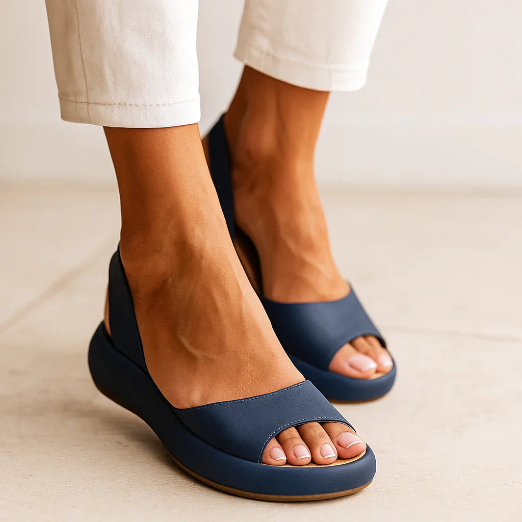 Andrea| Sandalias ortopédicas con plantillas acolchadas