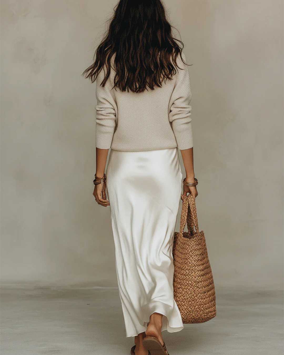 Conjunto de vestido y punto Solène