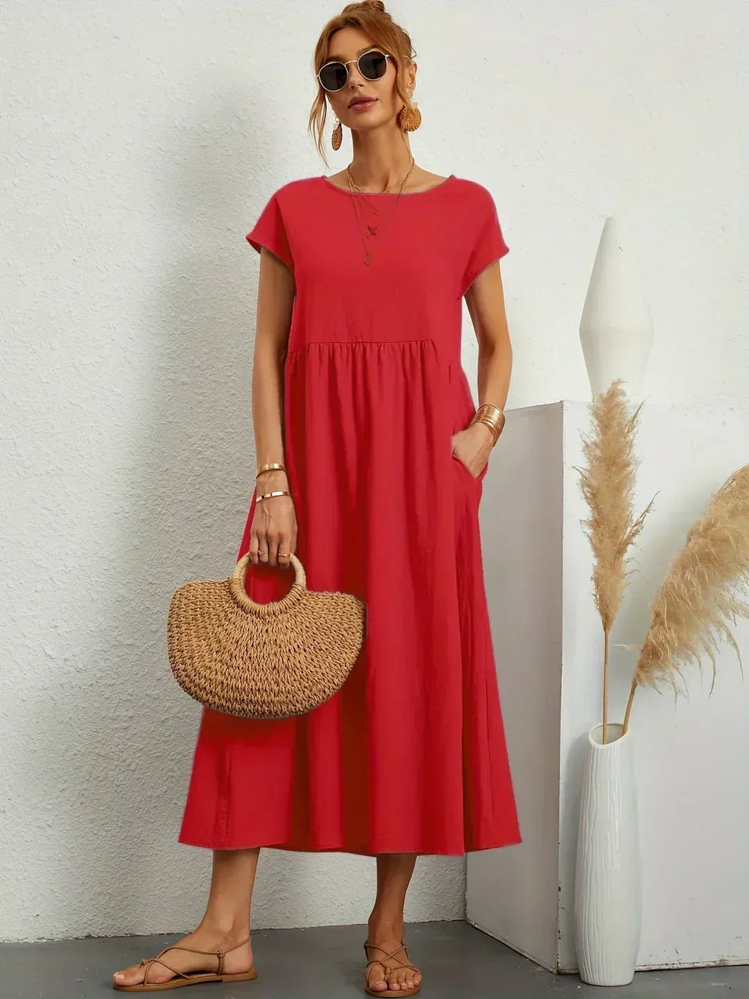 Gabrielle | Vestido midi fluido de elegancia atemporal