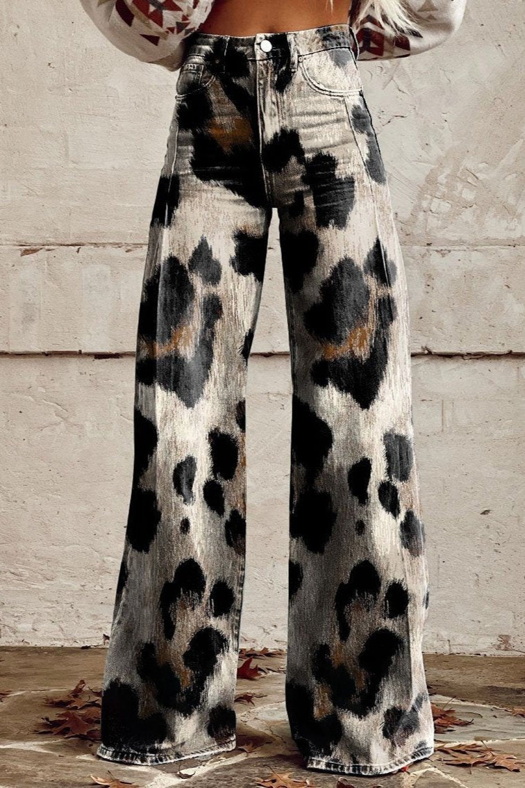 Pantalones Elegantes Bohemios - Guepardo