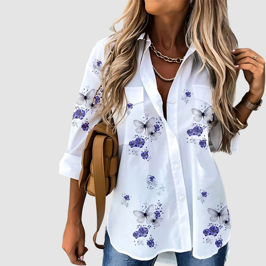 Amy™ Blusa Chic Transpirable