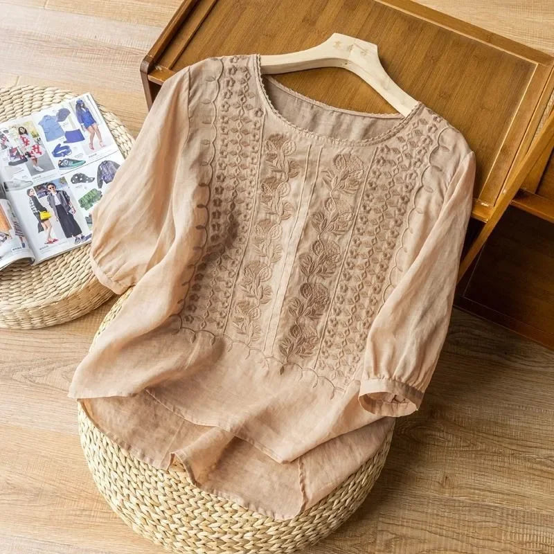Patricia™ Blusa Suave Elegante