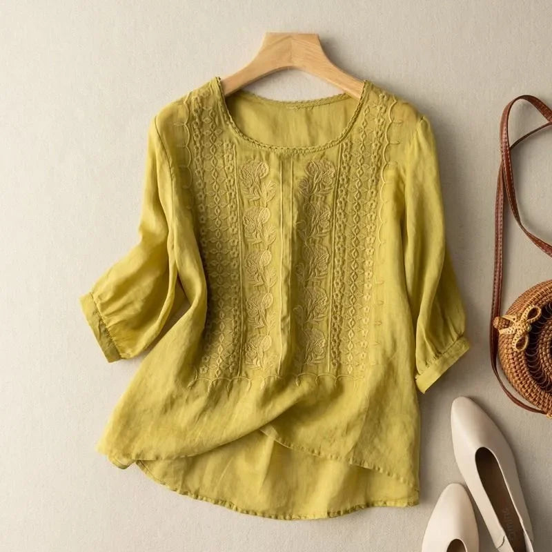 Patricia™ Blusa Suave Elegante