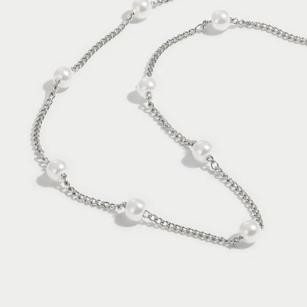 Collar Nura Pearl de oro de 18 quilates